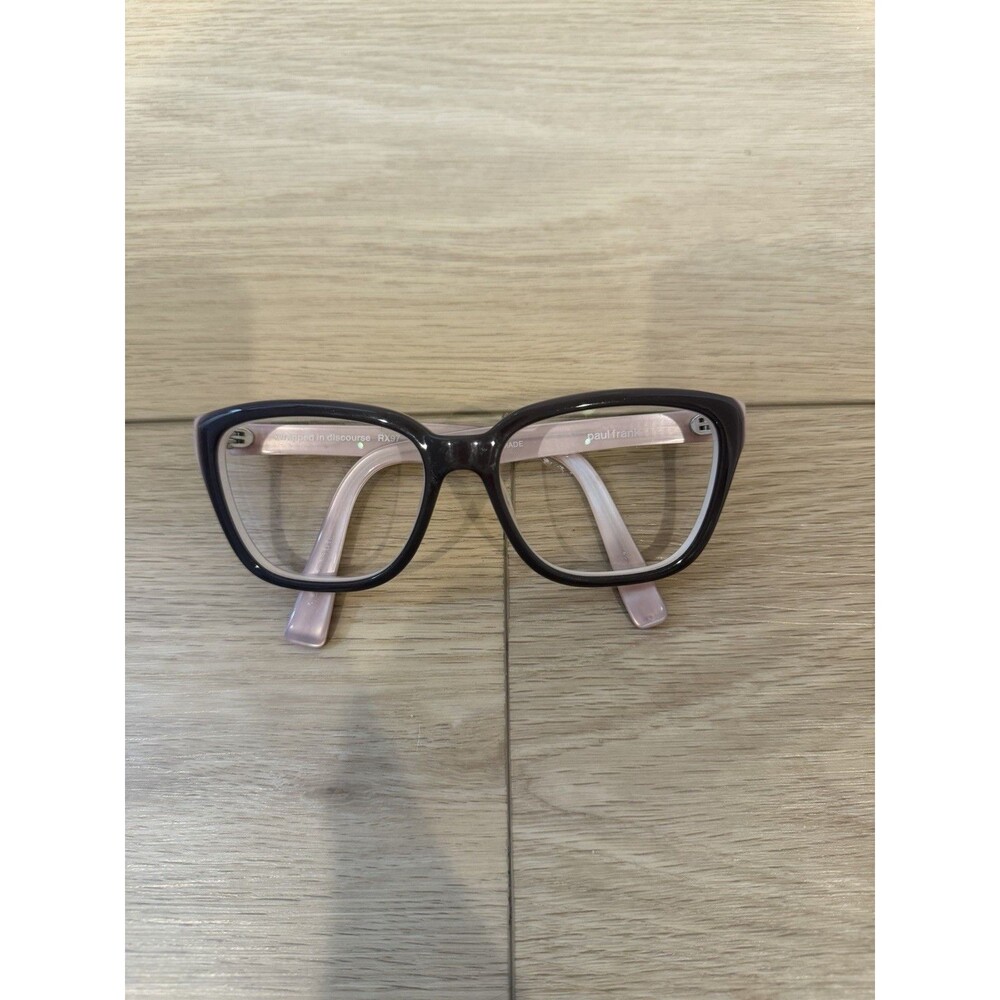 Paul Frank Eyeglasses Finding Focus Within RX72 gry pnk prl Frames 51 [] 17 140